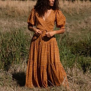 Daughters of India Zuri wrap dress new with tags!